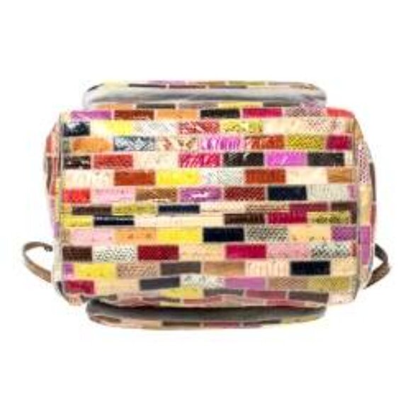 Dolce & Gabbana Runway Miss Pocket Patchwork Snakeskin North/South Bag - Picture 3 of 16